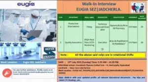 Aurobindo Pharma Walk In Interview
