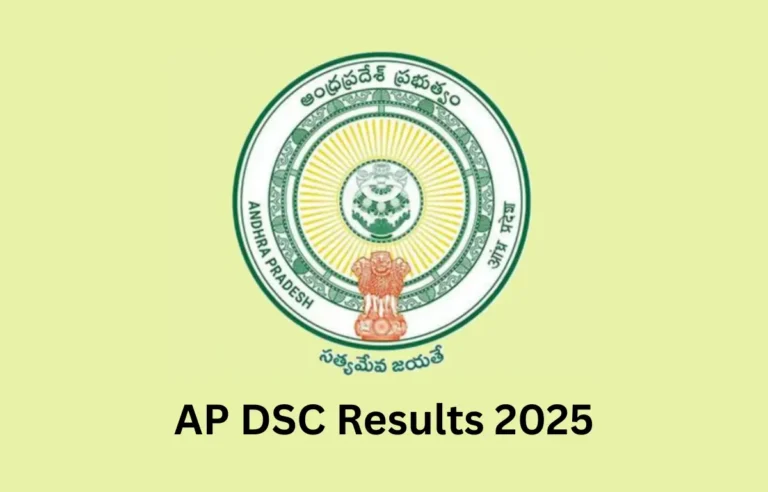 ap dsc results 2025