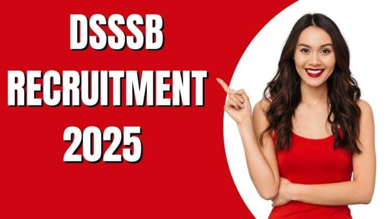 DSSSB Recruitment