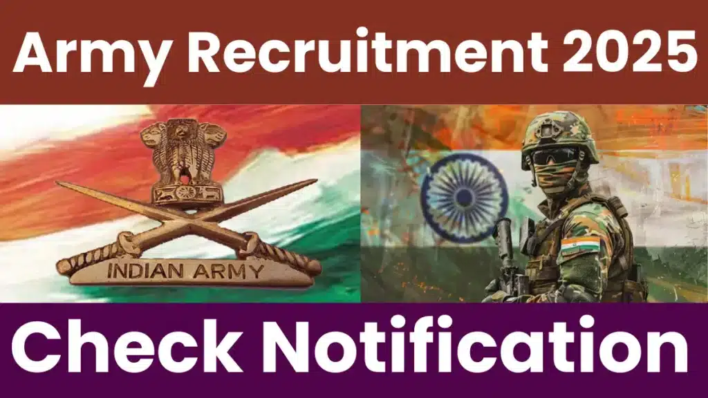 indian army recruitment 2025