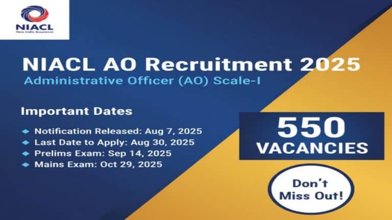 NIACL AO Notification 2025