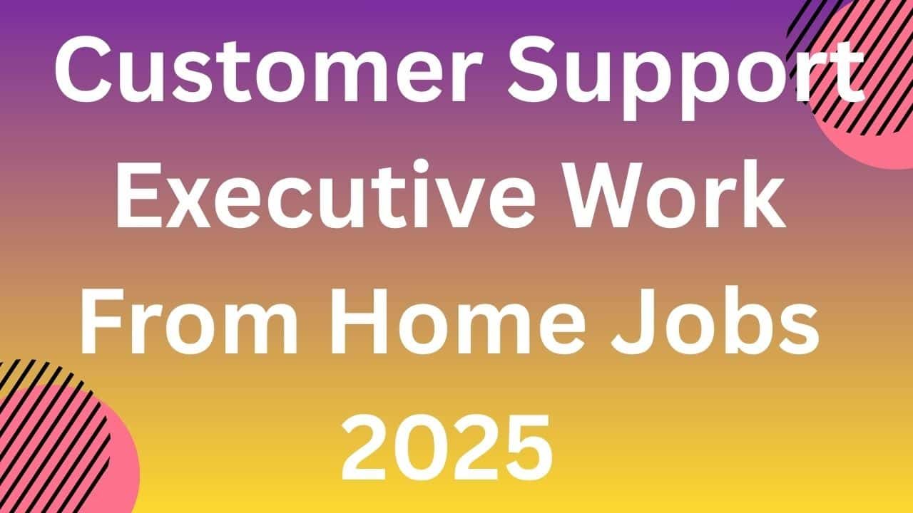 Work From Home Job 2025