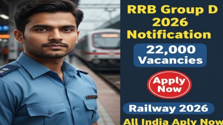 rrb group d 2026 notification