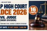 AP High Court LDCE 2026 notice for 16 Civil Judge Senior Division posts