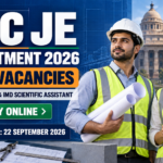 SSC JE Recruitment 2026 notification for 1748 posts